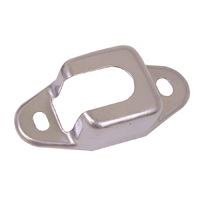 55-57 Chevrolet Full Size Nomad & Wagon Rear Seat Latch Cover, Plain