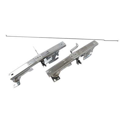 55-56 Chevrolet Full Size 2-Door Front Seat Tracks, Pair