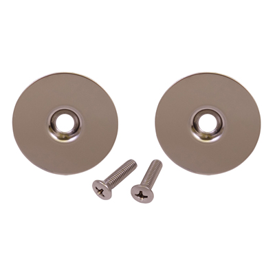 55-57 Chevrolet Full Size Nomad & Wagon Rear Seat Stops, Upper, Stainless, Kit