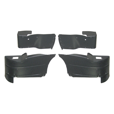 55 Chevrolet Convertible Rear Arm Rest & Piston Cover Panels Set