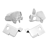 55 Chevrolet Full Size - Lower Rear Fender to Rocker Panel Bracket Set, 4 Pieces