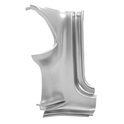 55 Chevrolet (except Wagon) Outer Trunk Tail Pan to 1/4 Panel Filler, LH