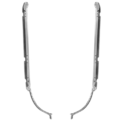 55-57 Chevrolet A-Pillar Windlace Retainers, LH & RH Pair