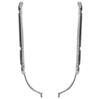 55-57 Chevrolet A-Pillar Windlace Retainers, LH & RH Pair