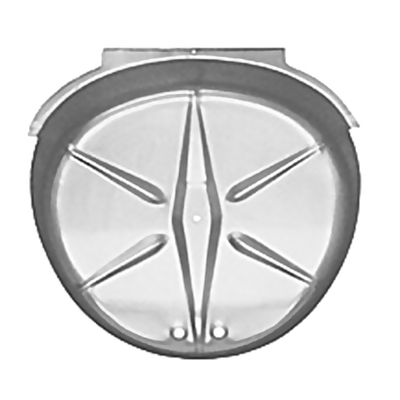 55-57 Chevrolet Nomad, Wagon, Sedan Delivery - Spare Tire Well