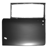 55 & 57 Chevrolet Full Size 2- Door Sedan - Full Door Skin w/Upper Frame, RH.