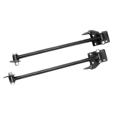 55-57 Chevrolet Traction Bars with Shock Mount Plates, Pair