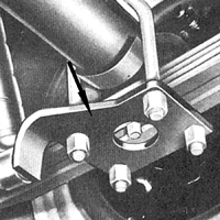 55-57 Chevrolet Rear Shock Mount Plate, RH