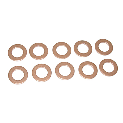 58-64 Chevrolet Full Size Car Rear Axle Differential Hardware, Set of 10 pcs, Copper Washers