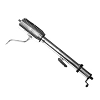 55-56 Chevrolet Car - Polished Aluminum Column-Shift IDIDIT Tilt Steering Column