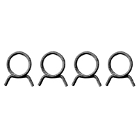 58-64 Chevrolet Car Heater Hose Clamps Set, Spring Ring, 5/8