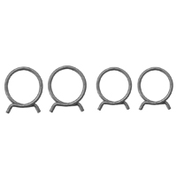 55-57 Chevrolet Car - Radiator Hose Clamp Kit, 4 Pieces Set