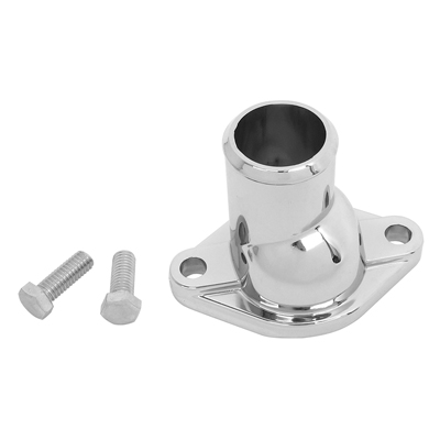 Chevrolet Car Straight Up Chrome Thermostat Housing