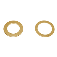 58 Chevrolet Car Master Cylinder Junction Block Washers, Pair