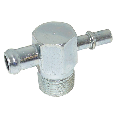 49-57 Chevrolet Full Size - Power Brake Booster T-Fitting, 2 Port, 3/8