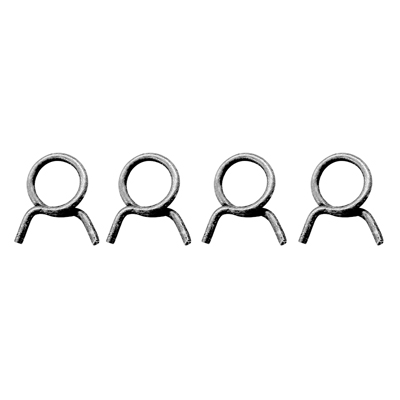 55-57 Chevrolet Full Size - Power Brake Vacuum Hose Clamps, 4 Pieces Set