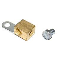 55 Chevrolet Full Size - Brake Line Junction Block, Front, RH