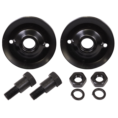 58-60 Chevrolet Car Emergency Brake Cable Steel Rollers Set