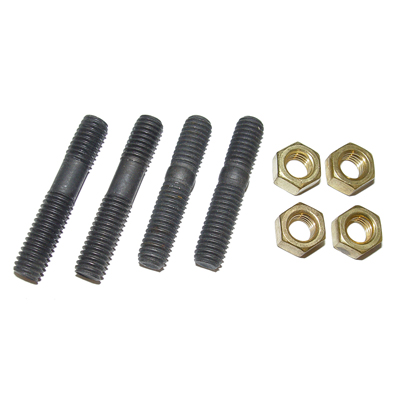 55-56 Chevrolet Full Size - V8 Exhaust Manifold Studs & Nuts, Kit