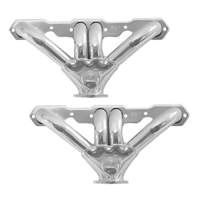 55-57 Chevrolet Full Size Small Block - Silver-Coated Hedman Elite Headers, Pair
