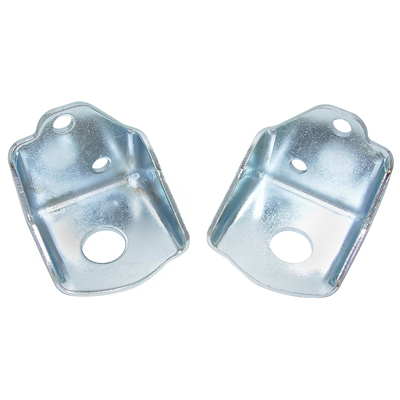 55-59 Chevrolet V8 Front Motor Mount to Engine Brackets, Pair