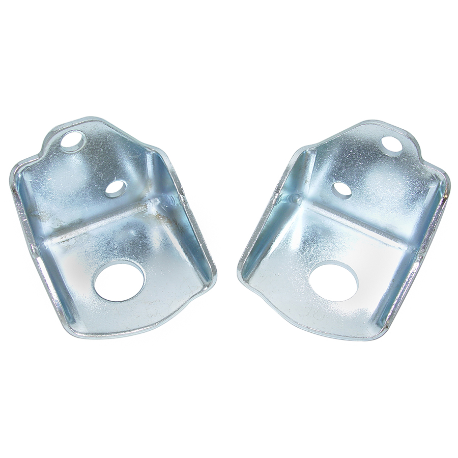 55-59 Chevrolet V8 Front Motor Mount to Engine Brackets, Pair