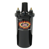 58-74 Chevrolet Full Size Car Flame Thrower High Performance Coil, Black