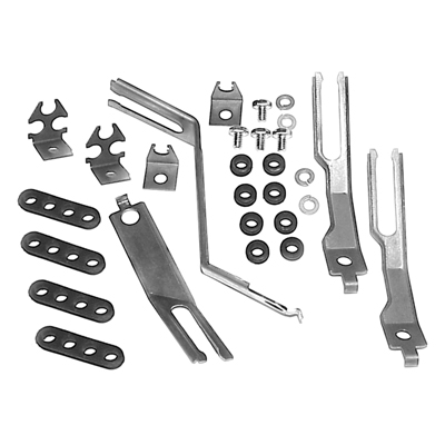 55 Chevrolet Full Size 265 V8, Plug Wire Support & Grommet Kit