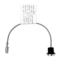 55 Chevrolet Full Size Car - Heater & AC Control Panel Lamp  #06305