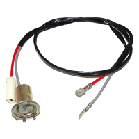 55 Chevrolet Full Size Car - Dash Mounted Clock Harness  #02295