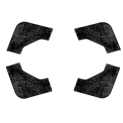 55-56 Chevrolet Full Size Car - Battery Hold Down Pad Set