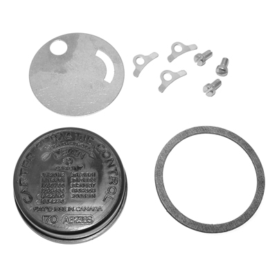 55-57 Chevrolet Full Size Car - 2x4 BBL Carburetor Choke Cover Kit