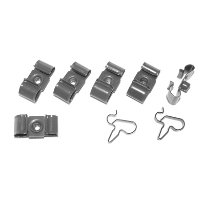 55-57 Chevrolet Full Size Car - Replacement Style Fuel & Brake Line Clips Set