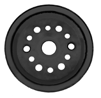 Chevrolet Small Block Car - Crank Shaft Pullet, 1 Groove, Short Pump, 6-3/4