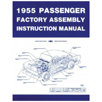 55 Chevrolet Passenger Car - Assembly Instruction Manual