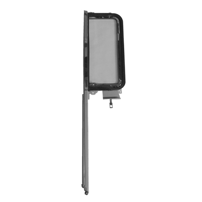 55-57 Chevrolet Full Size 2- or 4-Door Sedan or Station Wagon (exc Nomad) Tinted Glass Vent Window Assembly, LH