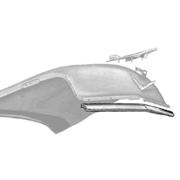 56 Chevorlet Hood Bar, Chrome
