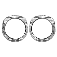 56 Chevrolet Headlamp Bezels with Seals, Pair