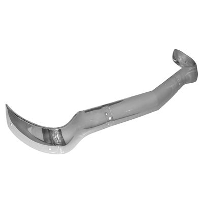 56 Chevrolet Front Bumper, 1 Piece, Chrome