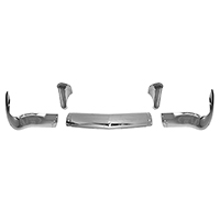 56 Chevrolet Front Bumper, 5 Piece, Chrome