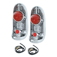 56 Chevrolet Fullsize Tail Lamp Assembly Complete LH & RH Pair
