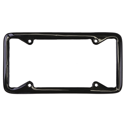 56-Up License Plate Frame, Black Powder Coated