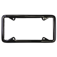 56-Up License Plate Frame, Black Powder Coated