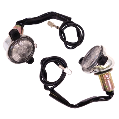 56 Chevrolet Fullsize Exc. Wagon, Nomad, Sedan Delivery License Plate Lamp Assembly