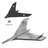 56 Chevrolet Fullsize Hood Ornament/Bird, Chrome w/ Fasteners & Gasket
