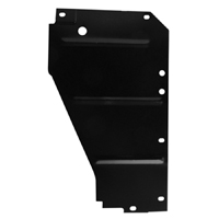 56 Chevrolet Passenger Car Radiator Side Filler Panel, LH Import