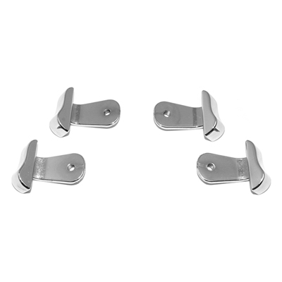 56 Chevrolet Passenger Car Bel-Air 4 Dr. Sedan/Wagon Center Post Body Side Molding Set, 4 Pieces