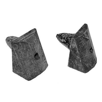 56-57 Chevrolet Full Size Hood Side Bumpers, Pair