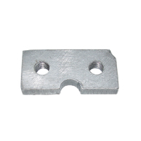 56-57 Chevrolet Upper Or Lower Door Hinge Backing Plates, Each