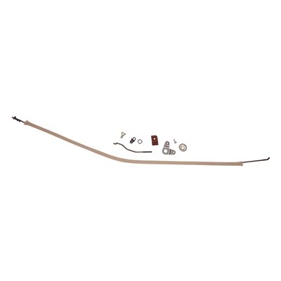 56-57 Chevrolet 4-Door Hardtop LH Rear Door Latch & Lock Rod Assembly, Kit